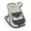 Noah 2-in-1 Baby Bouncer & Rocker – Portable Reclining Chair with Cushion & Toys for Infants 0-9 Months, Charcoal