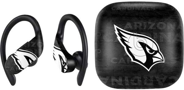 Skinit Decal Audio Skin Compatible with PowerBeats Pro - Officially Licensed NFL Arizona Cardinals Red Performance Series Design