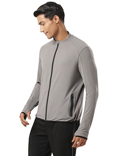 Image of Jockey SP17 Men's Soft Touch Microfiber Elastane Stretch Thumbhole Jacket with Stay Dry Treatment