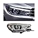 1 Pair Car Accessories LED Headlights Compatible For Toyota Hilux Revo 2021 2022 2023 Head Lamps Front Lamp Assembly Car Modification(Right hand drive)