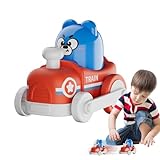 Giocattolo di movimento dinamico: questa auto scorrevole con disegno telescopico e movimento affascina i bambini attraverso scene di gioco ricche. Promuove giochi di ruolo fantasiosi ed è adatto per interni ed esterni, mentre il movimento dinamico garantisce un divertimento di lunga durata.