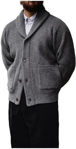 Cardigans en cachemire pour homme : le gilet torsadé chaud de style irlandais