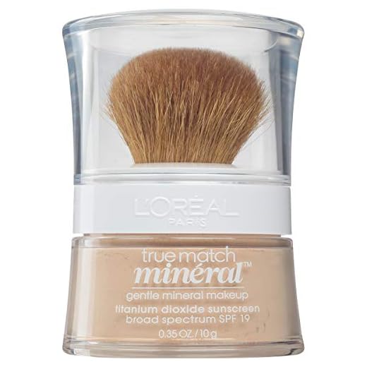 L'Oréal Paris True Match Mineral Loose Powder Foundation Light Ivory, 0.35 Ounce