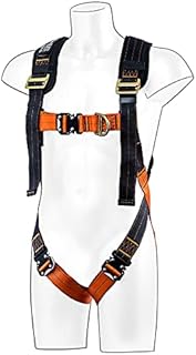 Portwest Portwest Ultra 2 Point Harness, Size: S/M/L, Colour: Black/Orange, FP72K1RS/M/L