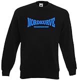 Fruit of the Loom Textilie Gelsenkirchen Herren Sweatshirt Nordkurve Ultras