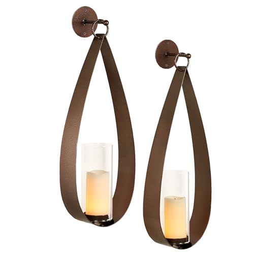 Touch of Class Pharos Wall Sconce Pair, Antique Copper, Set of 2