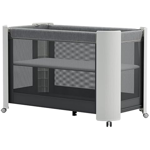 Saryocy Baby Changing Table Baskets Versatile Folding Changing Table Waterproof Diaper Changing(Dark Grey) Cover