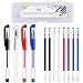 Heat Erase Pens for Fabric with 8 Free Refills for Quilting Sewing, 4-Pack