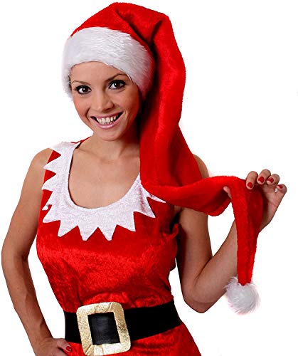 0207VP8CRMT - Berretto lungo da Babbo Natale, a