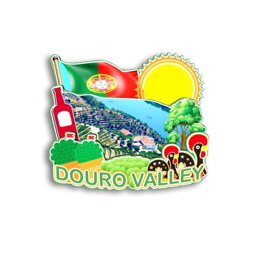Imán decorativo para refrigerador Douro Valley Quwsne