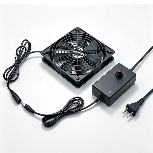 FENGZUNJING 120mm AC Fan with integrated speed controller
