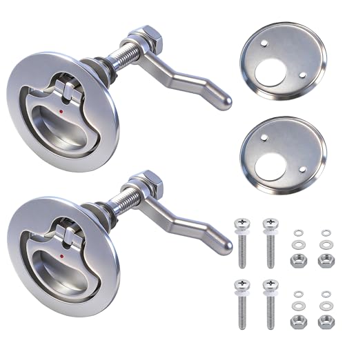 316 Marine Boat Cam Latch with Back Plate
