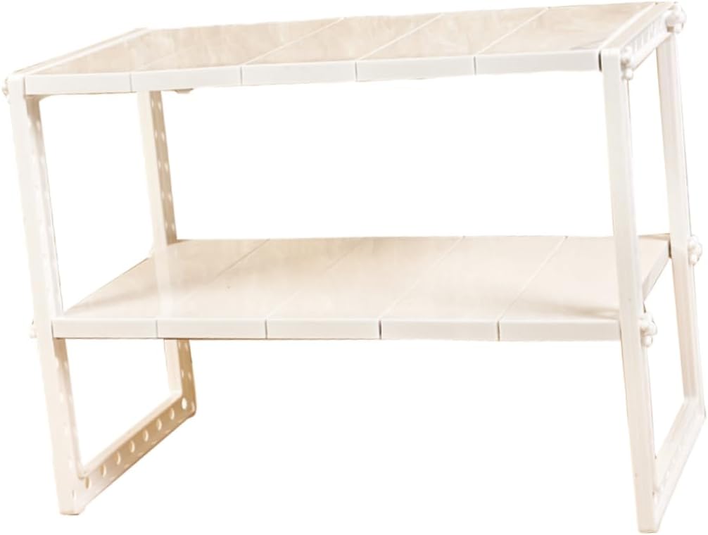 1pc under Sink Storage Shelf Organizer Rack Space-saving Design for Kitchen Bathroom and Office Includes Removable Shelves for Easy Organization