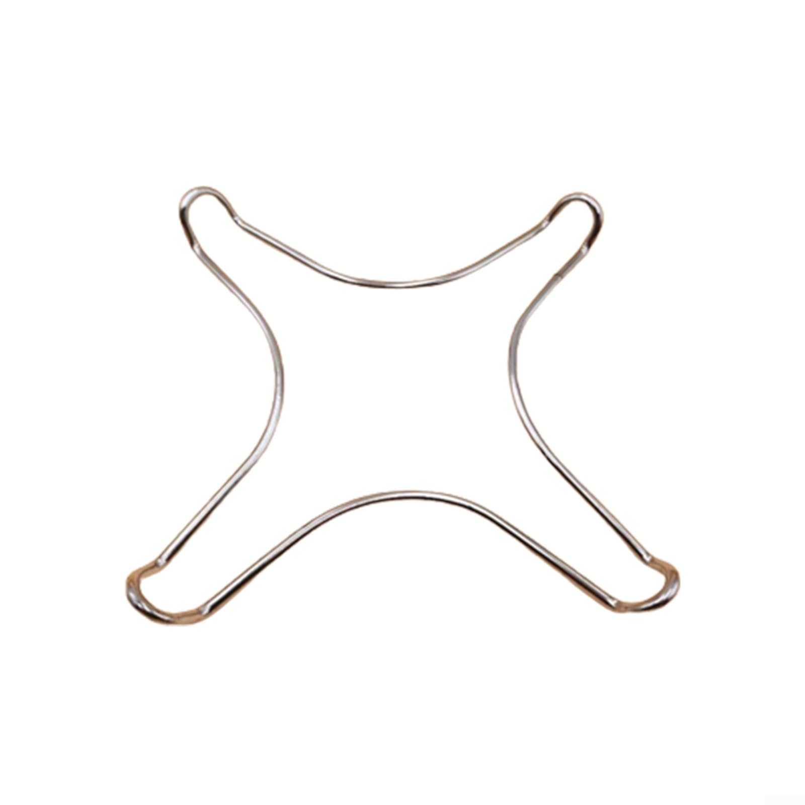 Gocoffun Supporto per piano cottura wok in ghisa, riduttore antiscivolo per moka, caffettiera, pentola, sottopentola, anello riduttore per fornello a gas da campeggio