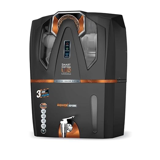 Pristine SAGE RO Water Purifier RO + UV + UF | 6-Stage Water Purifier | India’s best Water Purifier | Suitable for Borewell, Tanker & Municipal Water