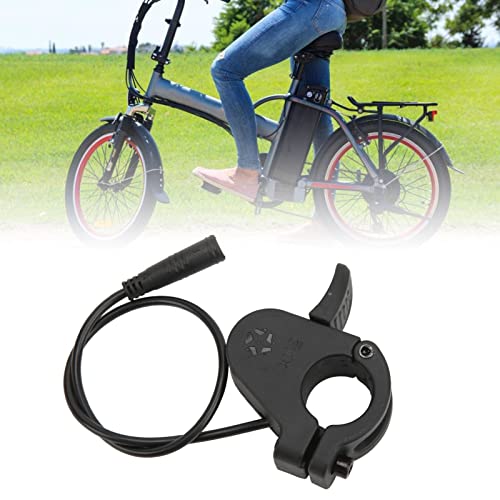 Preisvergleich Produktbild 300X Ebike Speed Control Fingergas - Finger-Daumengas Wasserdichter Anschluss, Elektrisches Fahrrad-Daumengas mit Wasserdichtem Anschluss, Langlebiges Linkes Rechtes Daumengas