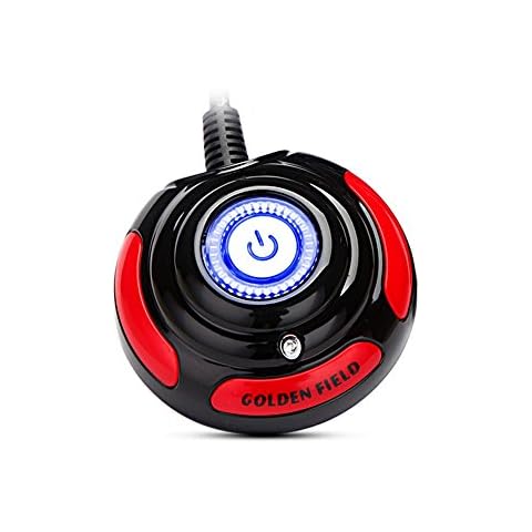 GOLDEN FIELD 0837 PC Power Button Supply Switch Computer Case Reset HDD Button Switch 1.6m Cover