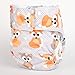 Sigzagor Teen Adult Cloth Diaper Nappy Reusable Washable for Disability Incontinence (Baby Fox)