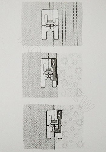 Kit de 3 Pies Prensatelas Transparentes HONEYSEW miniatura 2