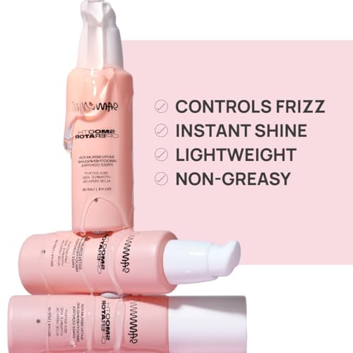 Image of Sammmm SMOOTH OPERATOR Hair Serum for Dry Frizzy Hair 50 ml | Frizz Free And Shine Restoring Serum | With Sea Satin, Aloe Vera Oil And Vitamin E | Great Smelling, Non-Greasy | Vegan And Sulphate-Free