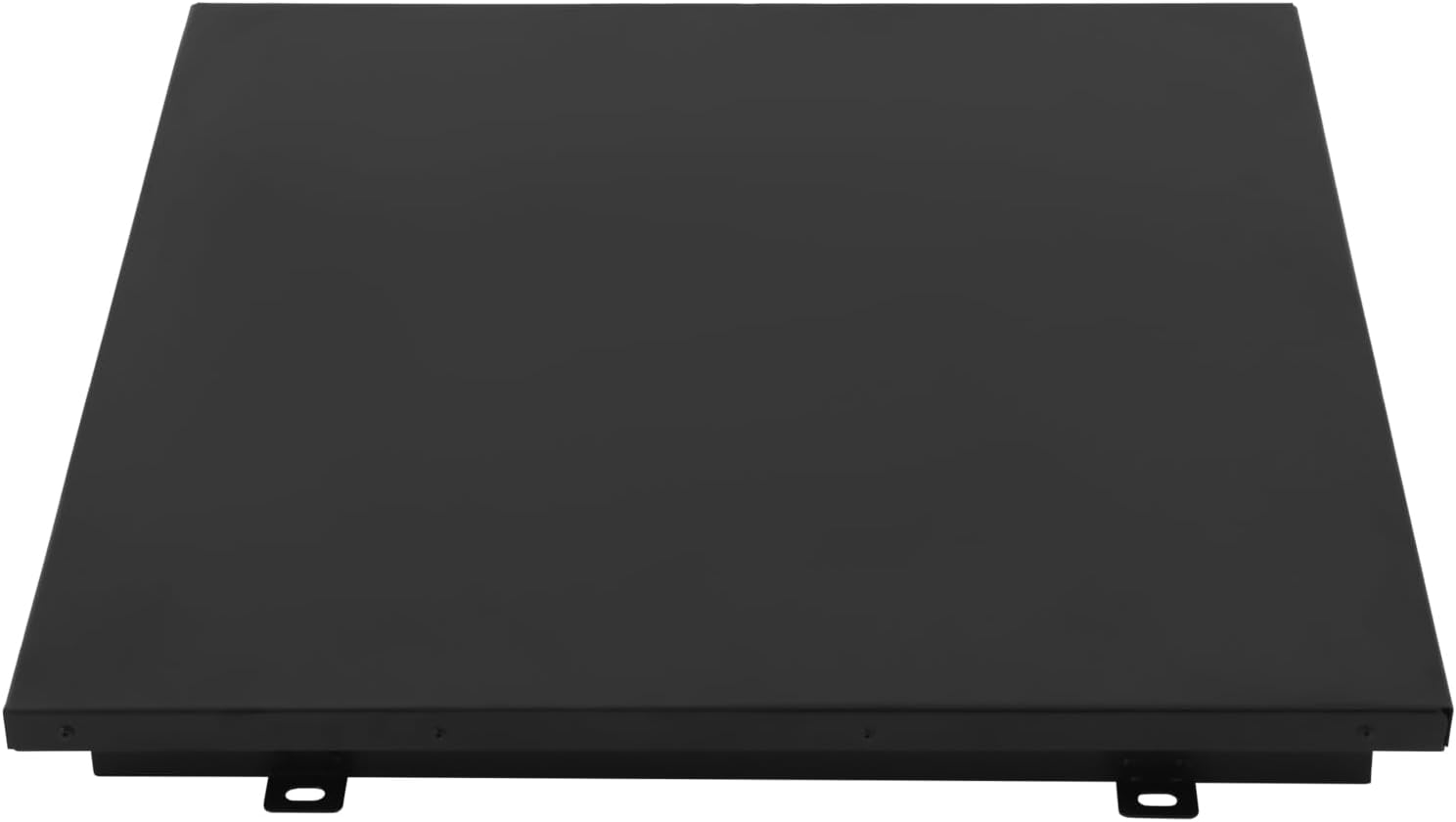23.6" L X 23.6" W Aluminum Roof Access Hatch, Roof Security Door, Rooftop Hatch Cover Plate for Wellhead Lid, Cellar Cover (Black-23.6inch)