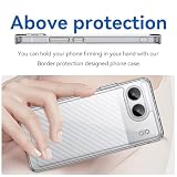 SHIEID Przezroczyste etui do OnePlus Nord 4, twardy PC i miękki TPU, odporne na wstrząsy, smukłe, cienkie etui na telefon OnePlus Nord 4, przezroczyste
