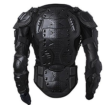 Ohmotor Motorbike Protective Armour Chest Back Spine Armor Protector Motorcross Armoured Jacket Clothing Men Women For Motorbike,Dirt Bike,Skating #TOP1