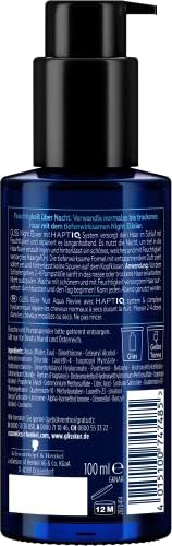 Gliss Night Elixier Aqua Revive (100 ml), serum do włosów normalnych i suchych podczas snu, pielęgnacja włosów długo regeneruje włosy