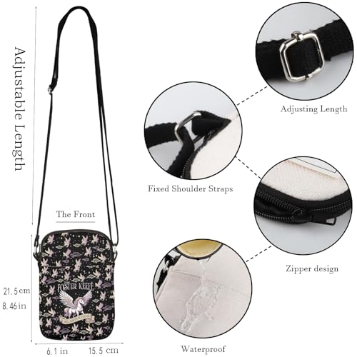 WCGXKO Book Inspired Merchandise Library Lover gift Bookish Crossbody Purses Bag For Bookworm2