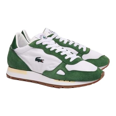 Lacoste Mens Partner Leather 70s Trainers Cover