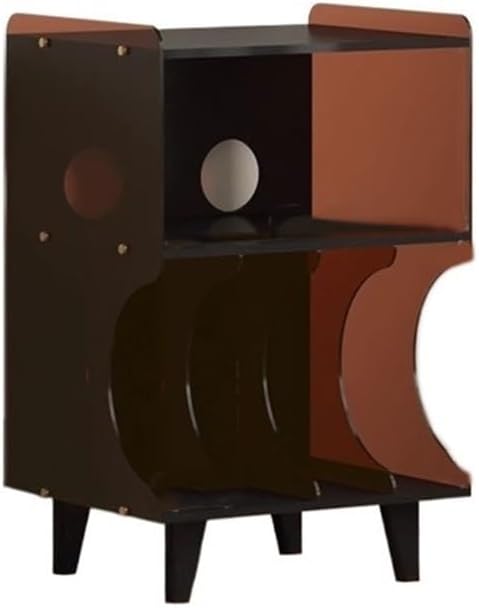 Cd Rack Floor Standing Acrylic Vinyl Record Storage Rack Book Magazine Display Holder,