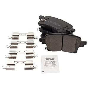 TRQ Rear Ceramic Brake Pads Fits 2020-2022 Jeep Gladiator 2021-2022