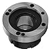 Qqmora ER50 Collet Chuck High Carbon Steel 100mm Diameter 7 Hole Flange for CNC Milling Machine and Lathe Tool