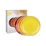 Aus hochwertigem Porzellan Waechtersbach 4er Geschenkset Speiseteller - Elements - Magma