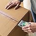 Duck EZ Start Clear Packing Tape with One-Handed Dispenser - Quiet Easy Start Packaging Tape for Boxes, Shipping, Moving & Storage - 1.88 Inch x 55 Yards (1259457)