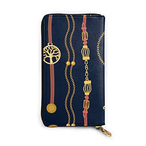 Preisvergleich Produktbild JHGFG Schmuckelemente und Modeaccessoires Echtes Leder Geldbörse Lange Damen Geldbörse Handtasche Multi Kartenhalter Organizer Für Frauen