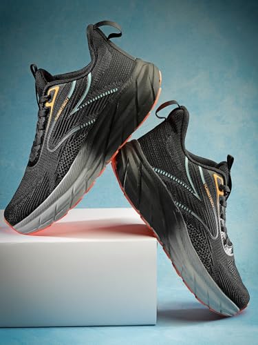 Image of Action | Athleo | NITRO-502 | Men's | Lace-Up | Running | Shoes | Lightweight | Comfortable | Trendy | Breathable | Sports | Shoes