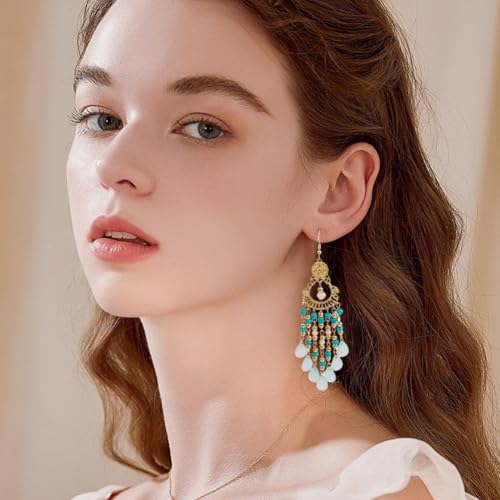 HOBBIESAY About 6660Pcs 2 Sizes Metallic Colours Glass Seed Beads 1.5-2mm Pony Seed Beads Small Round Spacer Loose Czech Beads Crafts Beads for DIY Bracelets Necklaces Jewelry Making Hole: 0.5-1mm - Image 5