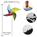 Tsocent 4 Colors Mixed Pinwheels (Pack of 36) - Party Favors Plastic Toy Pinwheels Educational Wind Spinners 36 Pcs Gifts for Kids - Outdoor Decorational Pinwheels Windmill for Yard and Garden