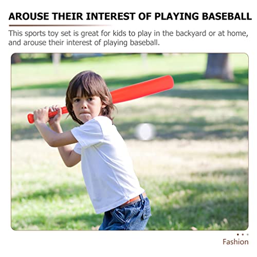 Nuobesty 2 Sets Plastic Baseball Bat Kids Baseball Bats 18 Backyard Baseball Set For Backyard Games… #TOP4