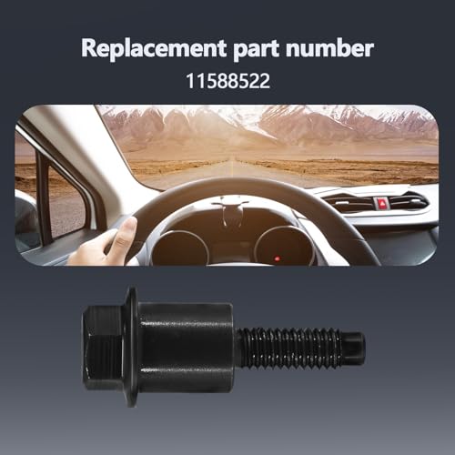 Timing Chain Guide Bolt Compatible with Saab 9-3 2003 to 2012, Saab 9-5 2010 to 2011,2.4 ecotec, Opel 2.2, Chevy Replacement for 11588522, Timing Chain Guide Screw