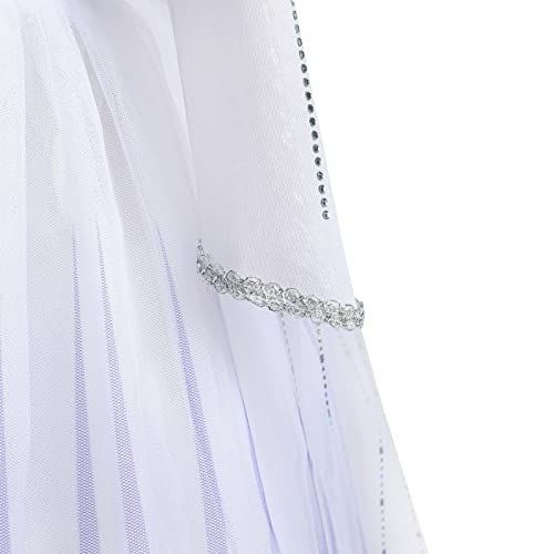 Aoiviss Girls Princess Costume Halloween Carnival Cosplay Dress Up Snow Party Dress #TOP7