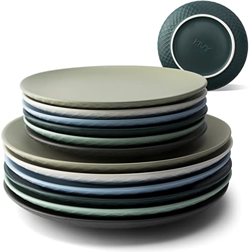 KIVY Juego de 6 platos - pastel mate Cover