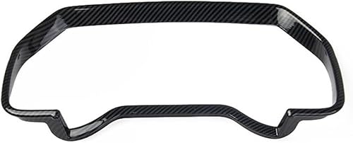 Miniatura 4 de Ozukyn Accesorios interiores de coche aptos para Ford F150 F-150 2021 2022 2023 Consolas centrales de fibra de carbono para salpicadero, medidor de