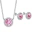 October-Necklaces/Stud Earrings Set