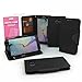 Galaxy S6 Edge Case - Cellto Premium Wallet with HD Screen Protector [Reversible Magnetic Closure] Diary Cover w/ Card Slots Top Quality & Stand in Multiple Angles + Life Time Warranty - Black