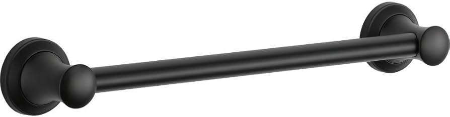 BristolSS21ベンチレーション上L下M ティファニー✖️ブラック Delta Faucet 41718-BL Transitional Concealed Screw ADA-Compliant