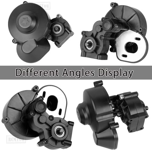 RCMYou RC Gearbox Transmission Upgrades Part for 1/10 Axial SCX10 SCX10 II 90046 90047 RC Crawler Ca