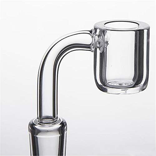 90 Degree 4mm Wall Thick Quartz Accessory Bowl （14 Male）