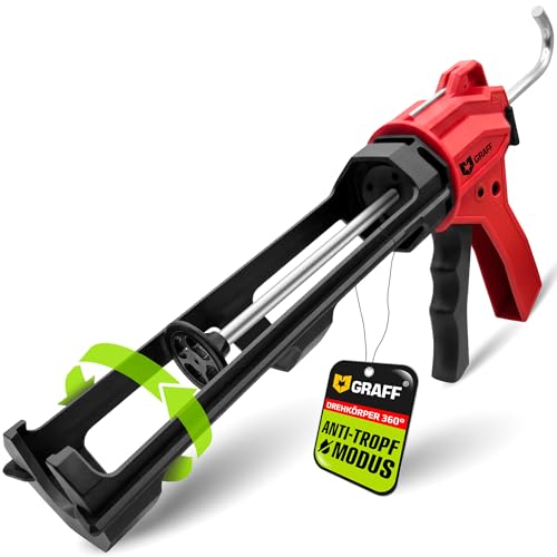 Pistolet à cartouche 310 ml – Pistolet à silicone 1350 N, Anti-goutte